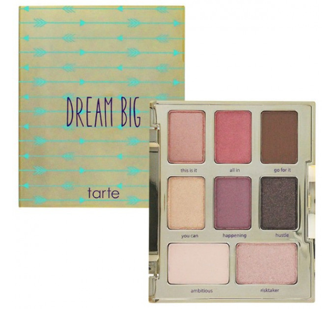 Палетка тіней для повік Tarte Cosmetics Limited Edition Dream Big Eyeshadow Palette (8 відтінків)